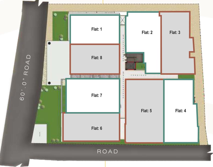 Master Plan of Span Krishna in Horamavu, Bangalore - Image 135062
