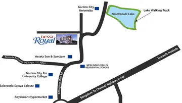 Location of Nexsa Royal Apartment - Image 135081