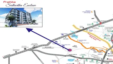 Location of Prathika Sidhartha Enclave - Image 135116