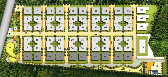 Master Plan of LGCL Ashlar in Choodasandra, Bangalore - Image 135127