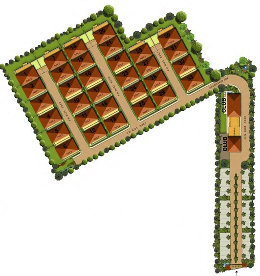 Master Plan of LGCL Bamboo Forest in Sarjapur, Bangalore - Image 135138