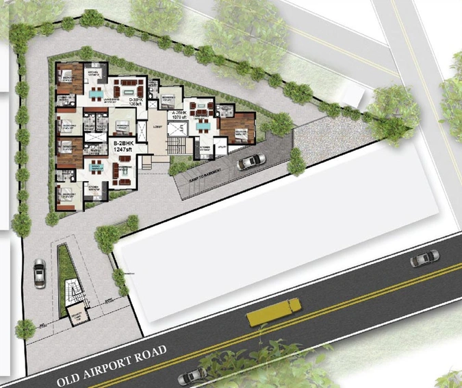 Master Plan of LGCL High Street in Domlur, Bangalore - Image 135170