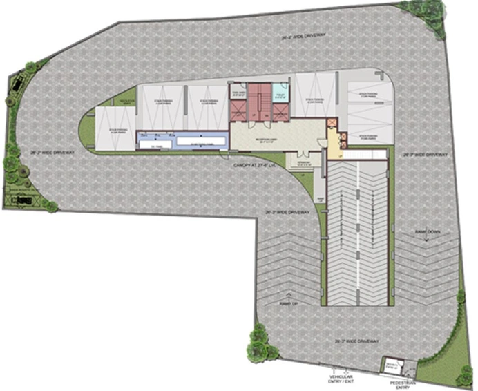 Master Plan of LGCL Luxuriate in HSR Layout, Bangalore - Image 135183