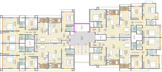 Floor Plan of Excel Nirvana Arise in Navrangpura, Ahmedabad - Image 93380