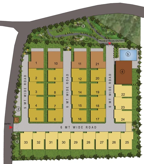 Master Plan of LGCL Stonescape in Hennur Road, Bangalore - Image 135292
