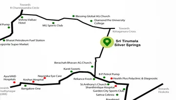 Location of Sri Tirumala Silver Springs - Image 135832