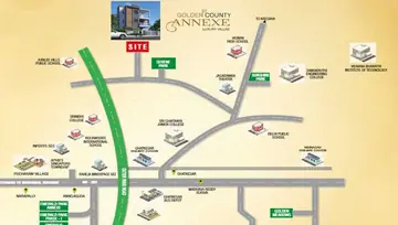 Location of Modi Golden County Annexe - Image 135321