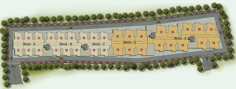 Master Plan of Vakil Daffodils in Madivala, Bangalore - Image 135363