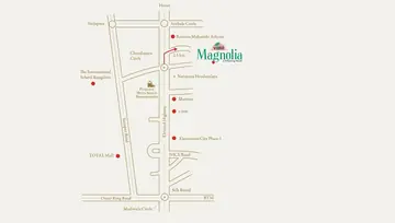 Location of Vakil Magnolia - Image 135386