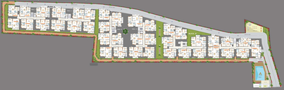 Master Plan of Saroj Bluebells in Whitefield, Bangalore - Image 135410