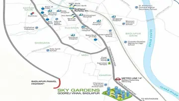 Location of Godrej Vihaa Sky Garden - Image 168677