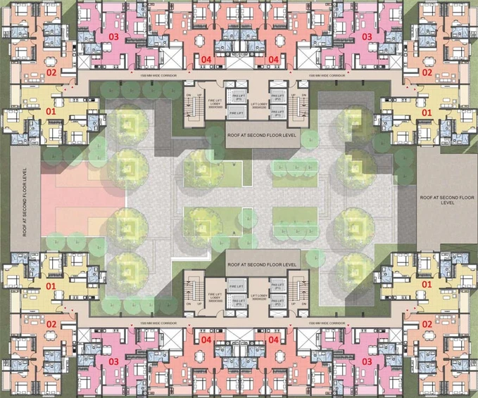 Floor Plan of Bren Aspera in Budigere Road, Bangalore - Image 135470