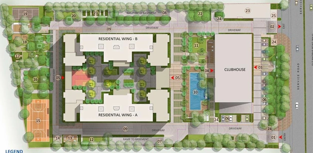 Master Plan of Bren Aspera in Budigere Road, Bangalore - Image 135471