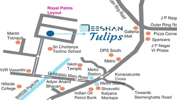 Location of Eeshan Tulip - Image 135513