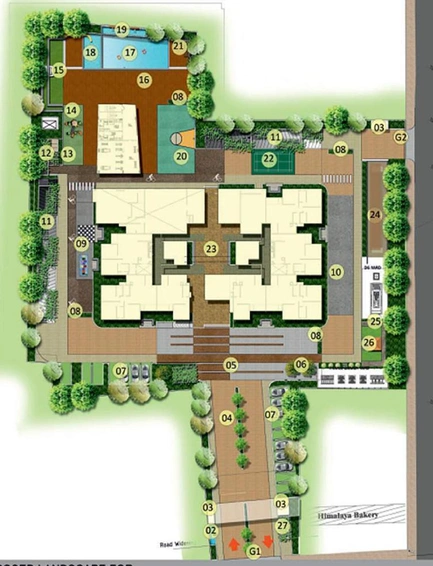 Master Plan of Bren Starlight in Old Madras Road, Bangalore - Image 135566