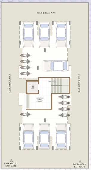 Master Plan of Venkatesha Apex Paradise in Pushpak Nagar, Navi Mumbai - Image 135604