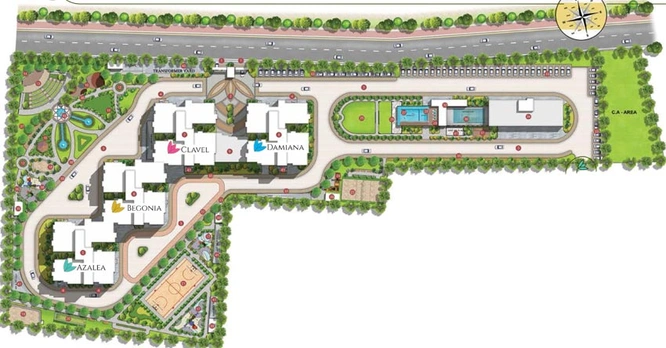 Master Plan of Bren Zahara in Sarjapur, Bangalore - Image 135624