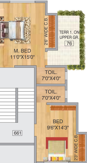 1 BHK Flat in Thim Sai Baba Residency in Naigaon West, Palghar - Image 433707