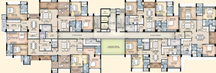Floor Plan of Akshaya Level Up in Nungambakkam, Chennai - Image 135668