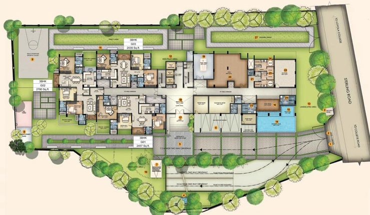 Master Plan of Akshaya Level Up in Nungambakkam, Chennai - Image 135669