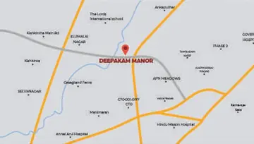Location of Deepakam Manor - Image 135701