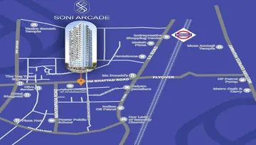 Location of MJ Soni Arcade - Image 92629