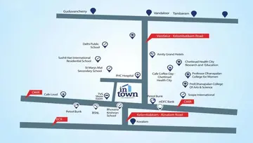 Location of Oasis Intown - Image 135843