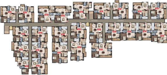 Floor Plan of Saritha Splendor LSR in Hoodi, Bangalore - Image 135883