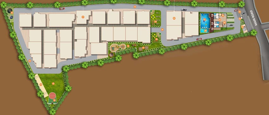 Master Plan of Saritha Splendor LSR in Hoodi, Bangalore - Image 135884