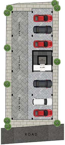 Master Plan of Vernisha Springs in Valasaravakkam, Chennai - Image 135890