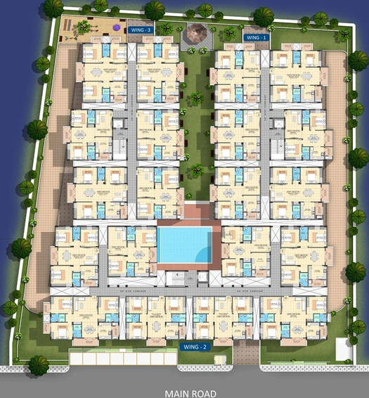 Master Plan of Shell Sapphire in Rayasandra, Bangalore - Image 135915