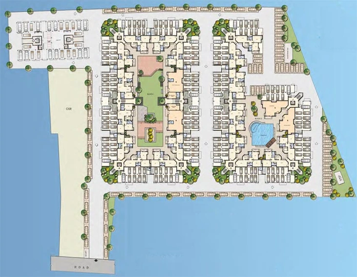 Master Plan of Navins Jayaram Gardens in Manapakkam, Chennai - Image 135930