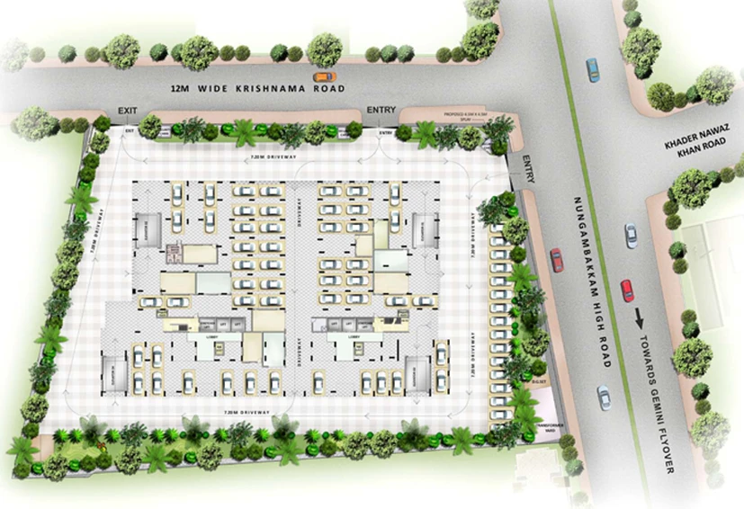 Master Plan of VGN Notting Hill in Nungambakkam, Chennai - Image 135979