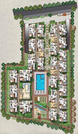 Master Plan of Skanda Elina in Balagere, Bangalore - Image 136001