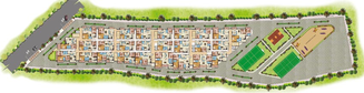 Master Plan of SLV Brindavan in Hoskote, Bangalore - Image 136018