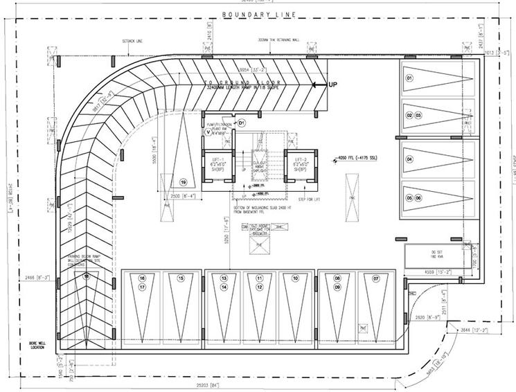 Master Plan of DF Silverline Queens Terraces in Shivaji Nagar, Bangalore - Image 136071
