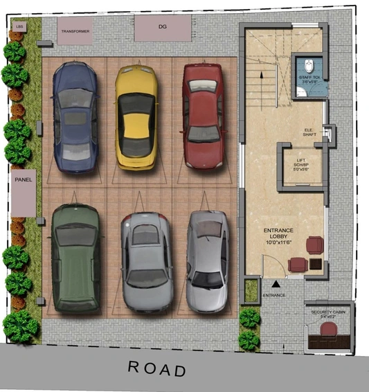 Master Plan of DF Silverline Tulip in JP Nagar, Bangalore - Image 136099