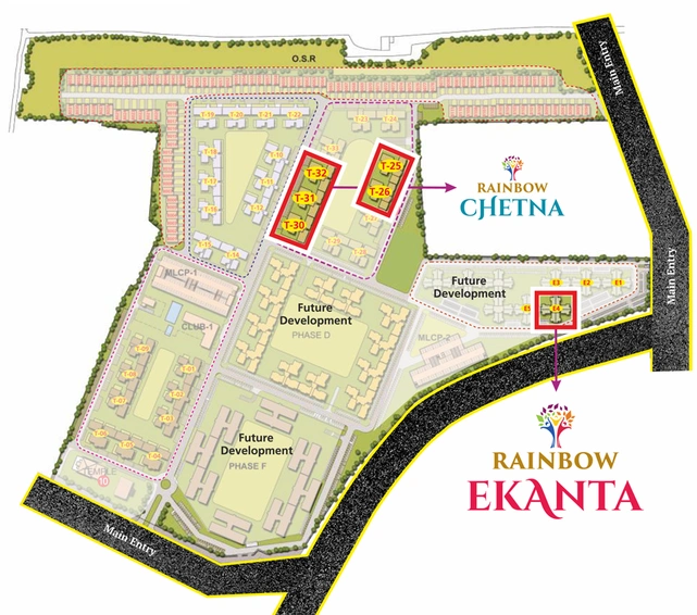 Master Plan of Rainbow Ekanta in Perambur, Chennai - Image 136132