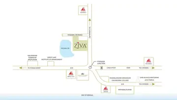 Location of Arun Excello Ziva - Image 136144