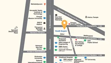Location of Akshaya Vaan Megam - Image 136156