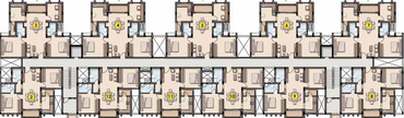 Floor Plan of Appaswamy Trellis in Vadapalani, Chennai - Image 136221