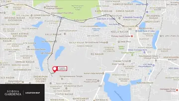 Location of Sobha Gardenia - Image 136265