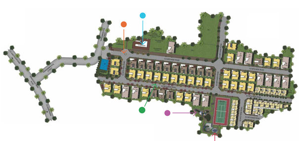 Master Plan of Sobha Gardenia in Vengaivasal, Chennai - Image 136266