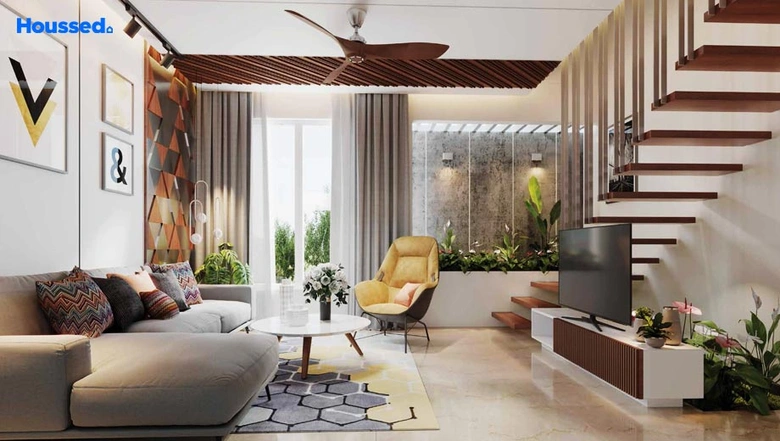Living Room of Heritage Urbanpod in Sarjapur, Bangalore - Image 136278