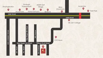 Location of SNR Elegance Residences - Image 136271