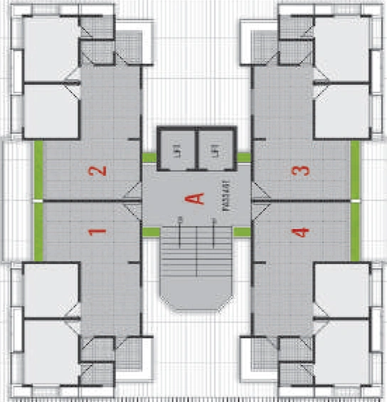 Floor Plan of Nilkanth Shagun Heights in Mota Varachha, Surat - Image 117984