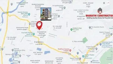 Location of Bharathi Sai Shine Apartment - Image 136304
