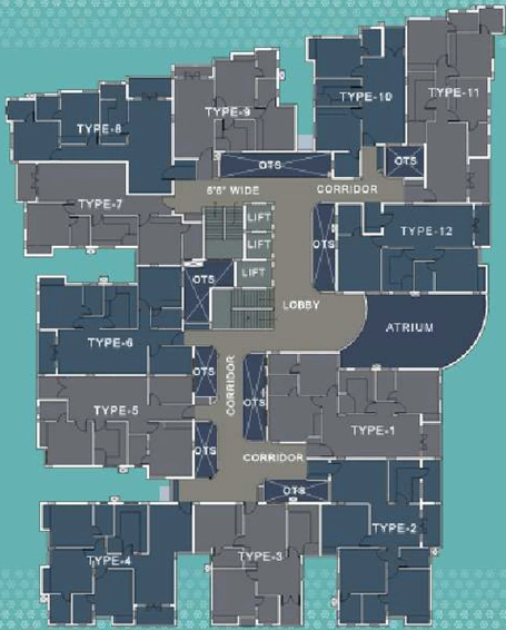 Floor Plan of SIS Safaa in Guduvancheri, Chennai - Image 136335