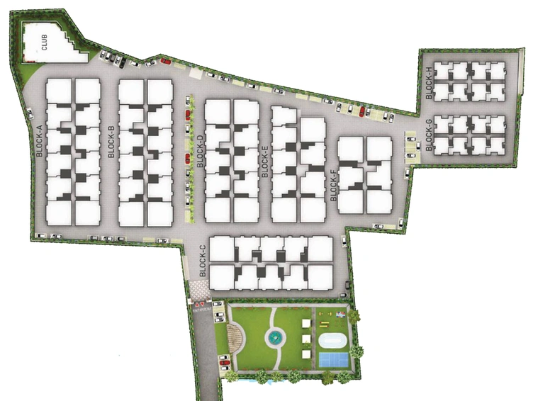 Master Plan of Urban Tree Fantastic in Vanagaram, Chennai - Image 136386