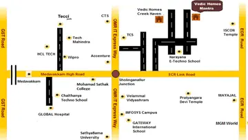Location of Vedic Mantra Enclave Apartments - Image 136396